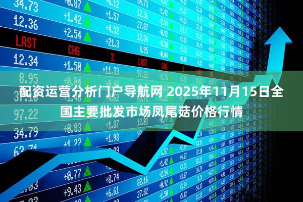 配资运营分析门户导航网 2025年11月15日全国主要批发市场凤尾菇价格行情