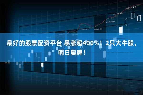 最好的股票配资平台 暴涨超400%！2只大牛股，明日复牌！