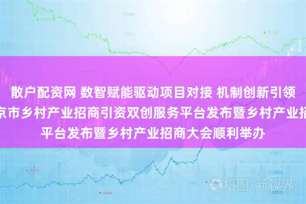 散户配资网 数智赋能驱动项目对接 机制创新引领产业发展  ——北京市乡村产业招商引资双创服务平台发布暨乡村产业招商大会顺利举办
