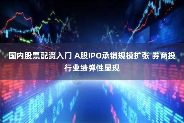 国内股票配资入门 A股IPO承销规模扩张 券商投行业绩弹性显现